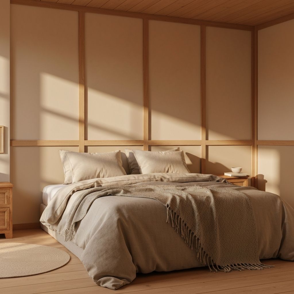 Peaceful wellness and rest environment